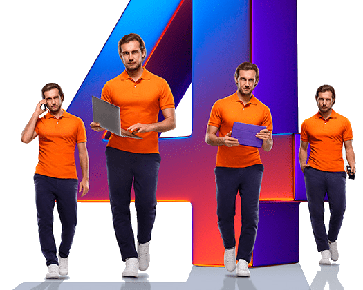 Великолепная четверка Ростелеком в&nbsp;село Большой Барандат (Кемеровская область)